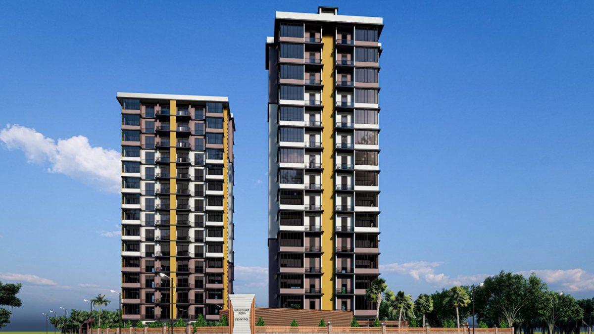 Project of a modern residential complex in the city of Mersin near the sea - Umbrella Group