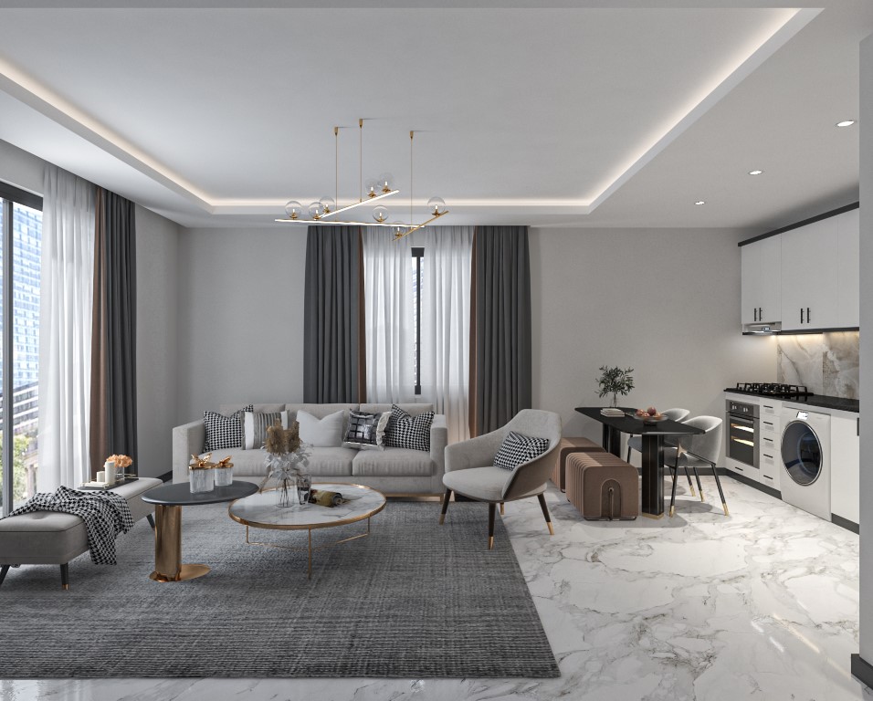Modern project of five-storey residential complex in Pajallar district - Umbrella Group - Photo 14