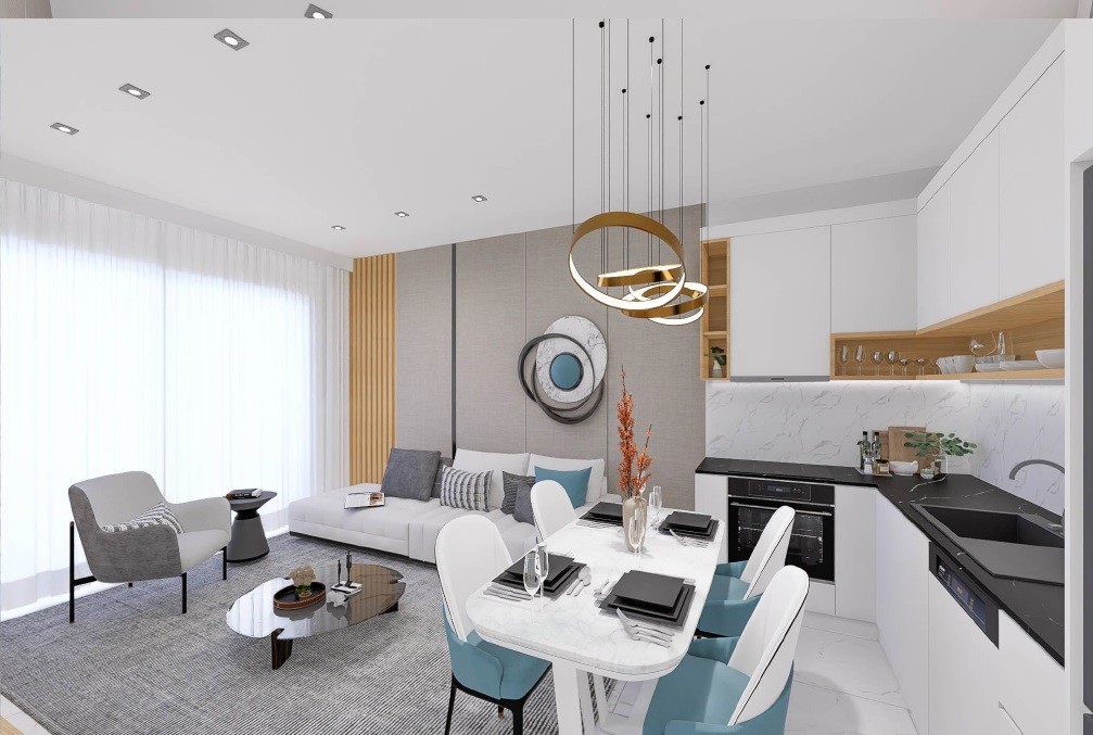 New seaside project in Tosmure with plans 1+1, 2+1 and 3+1 - Umbrella Group - Photo 22