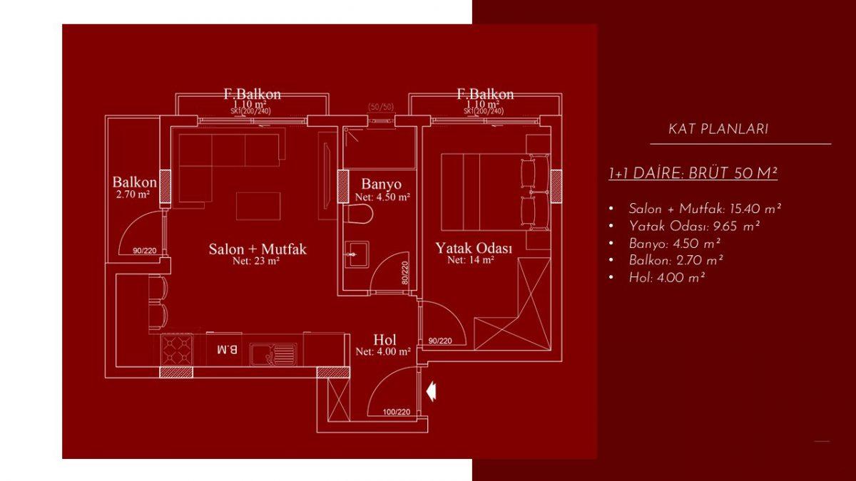 Investment project with apartments of popular planning in the center of Alanya - Umbrella Group - Photo 5
