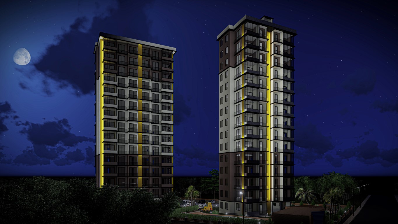 Project of a modern residential complex in the city of Mersin near the sea - Umbrella Group - Photo 2