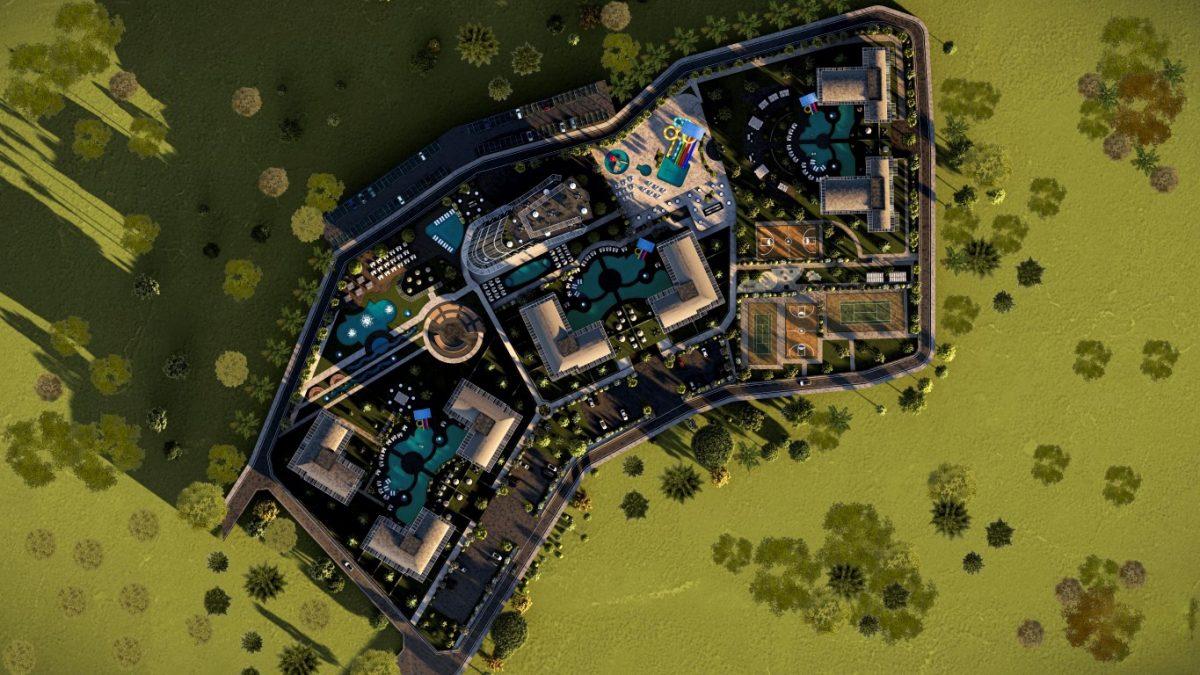 New large-scale project of a modern residential complex surrounded by a coniferous forest 900 meters from the beach Ijekum - Umbrella Group - Photo 2