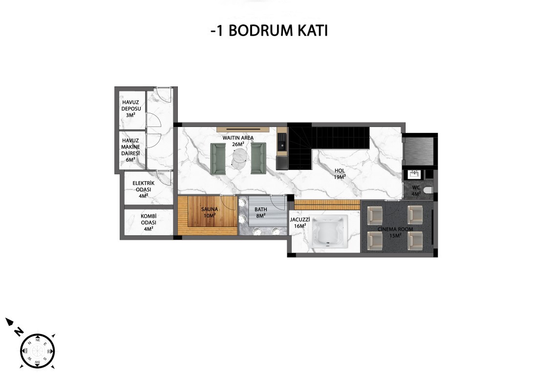 Project of new luxury villas with private pool in Kargyjak area - Umbrella Group - Photo 36