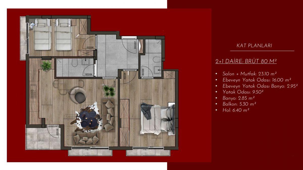 Investment project with apartments of popular planning in the center of Alanya - Umbrella Group - Photo 8