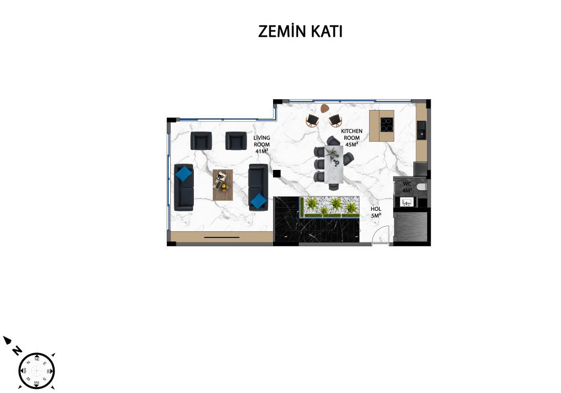 Project of new luxury villas with private pool in Kargyjak area - Umbrella Group - Photo 27