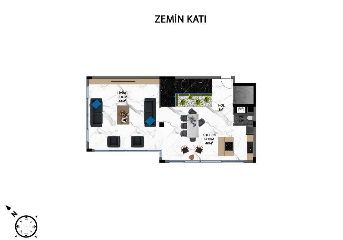 Project of new luxury villas with private pool in Kargyjak area - Umbrella Group - Photo 37