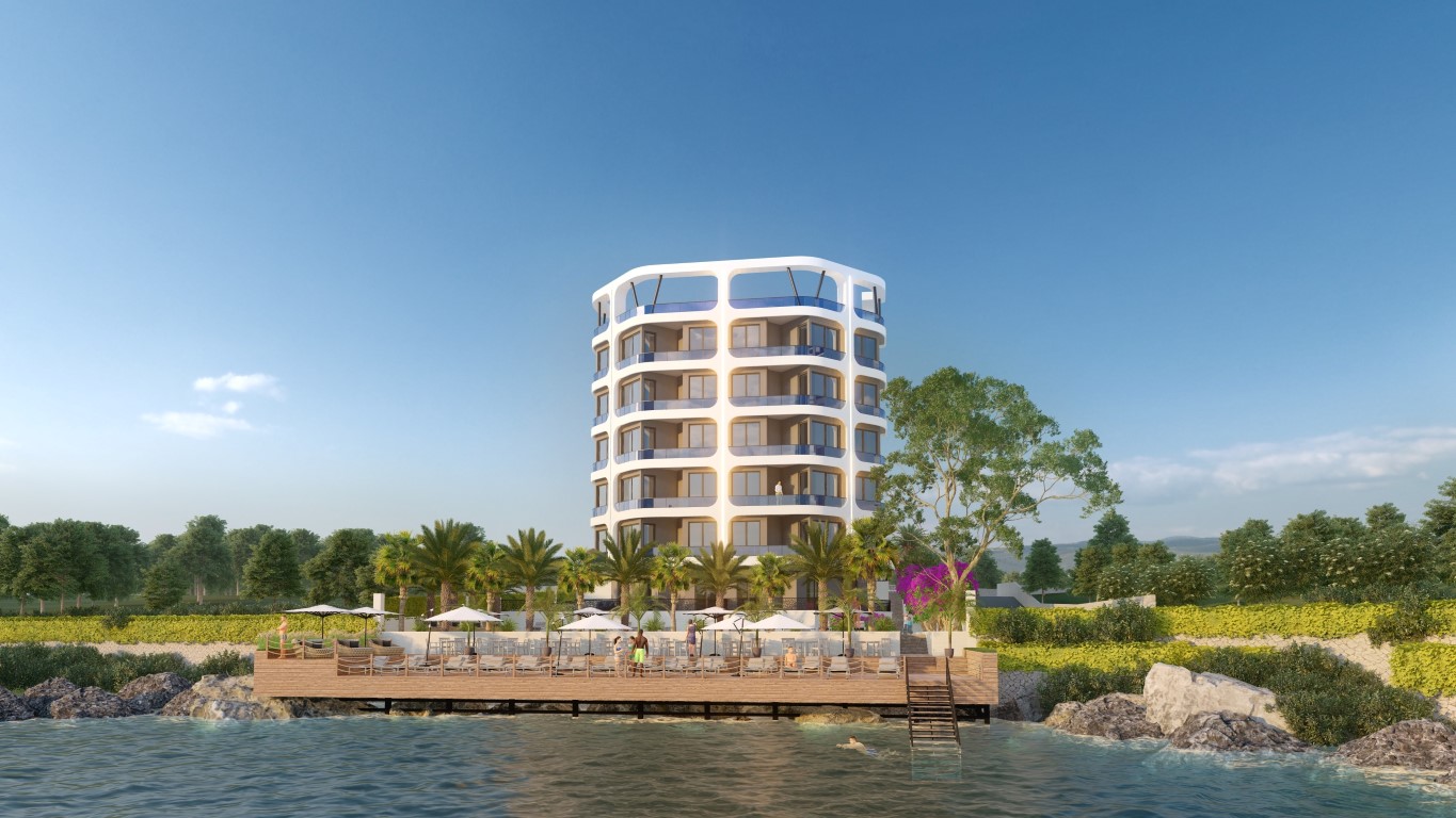 New cozy residential complex on the first coastline in the city of Mersin - Umbrella Group