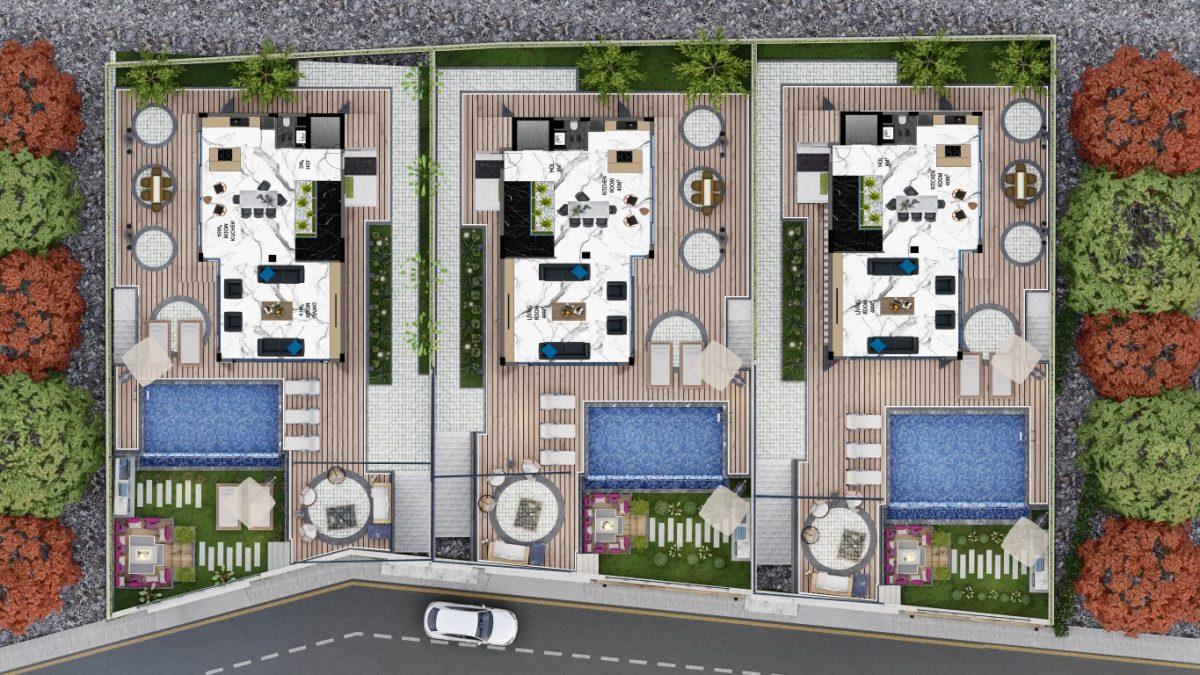 Project of new luxury villas with private pool in Kargyjak area - Umbrella Group - Photo 24