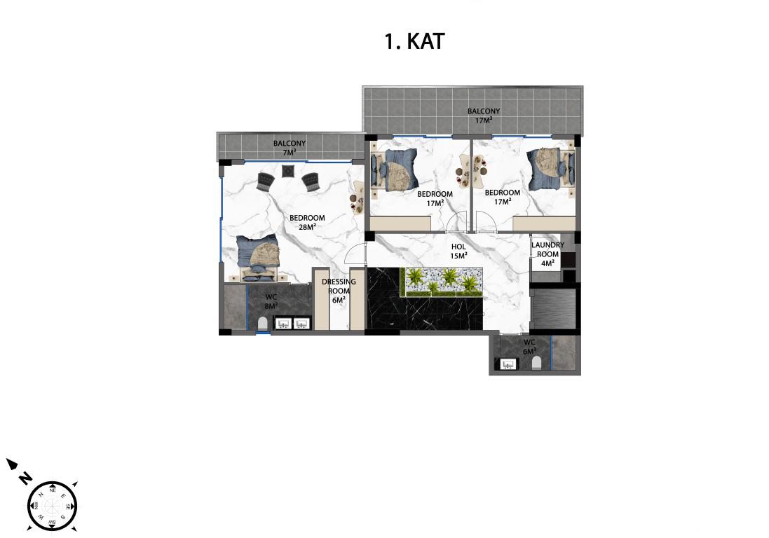 Project of new luxury villas with private pool in Kargyjak area - Umbrella Group - Photo 28