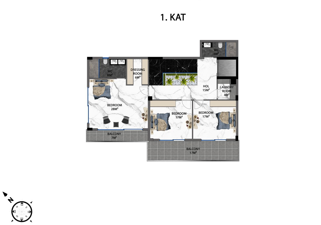 Project of new luxury villas with private pool in Kargyjak area - Umbrella Group - Photo 33