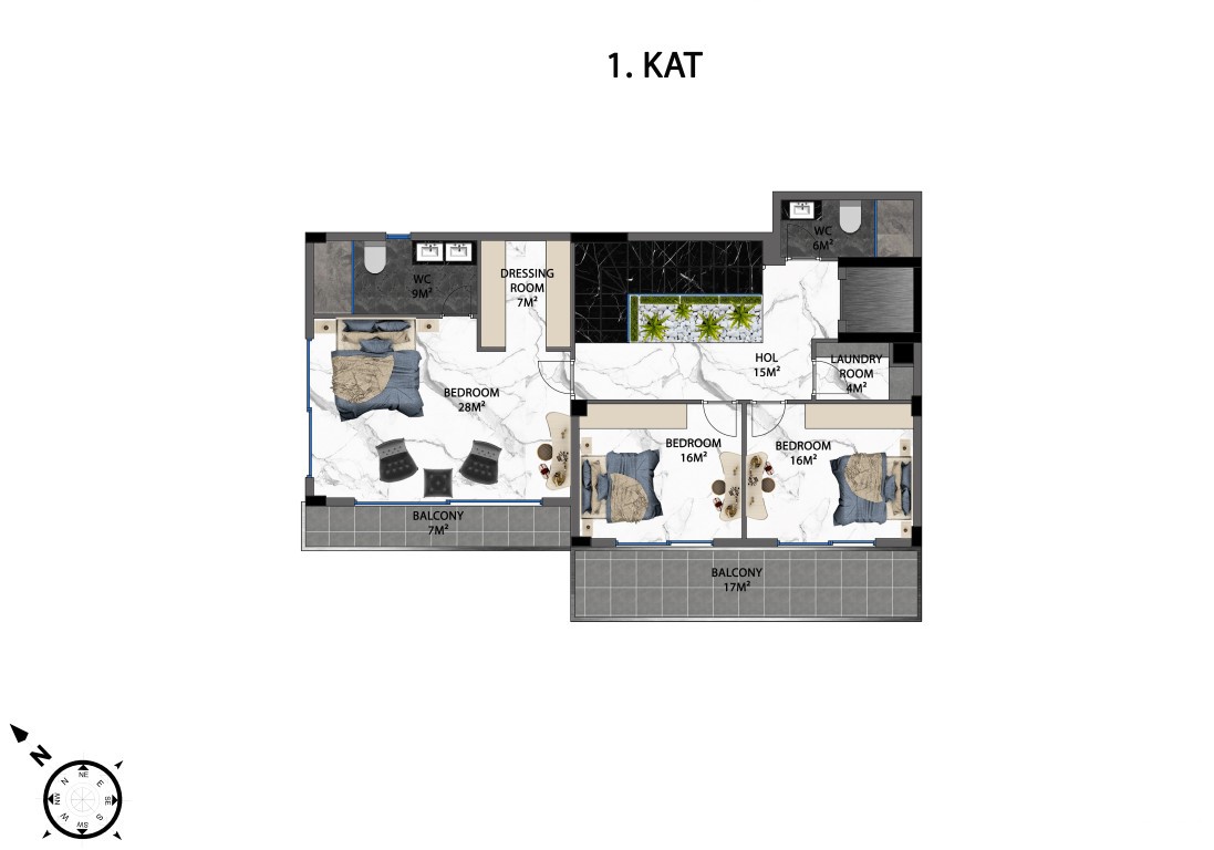 Project of new luxury villas with private pool in Kargyjak area - Umbrella Group - Photo 38