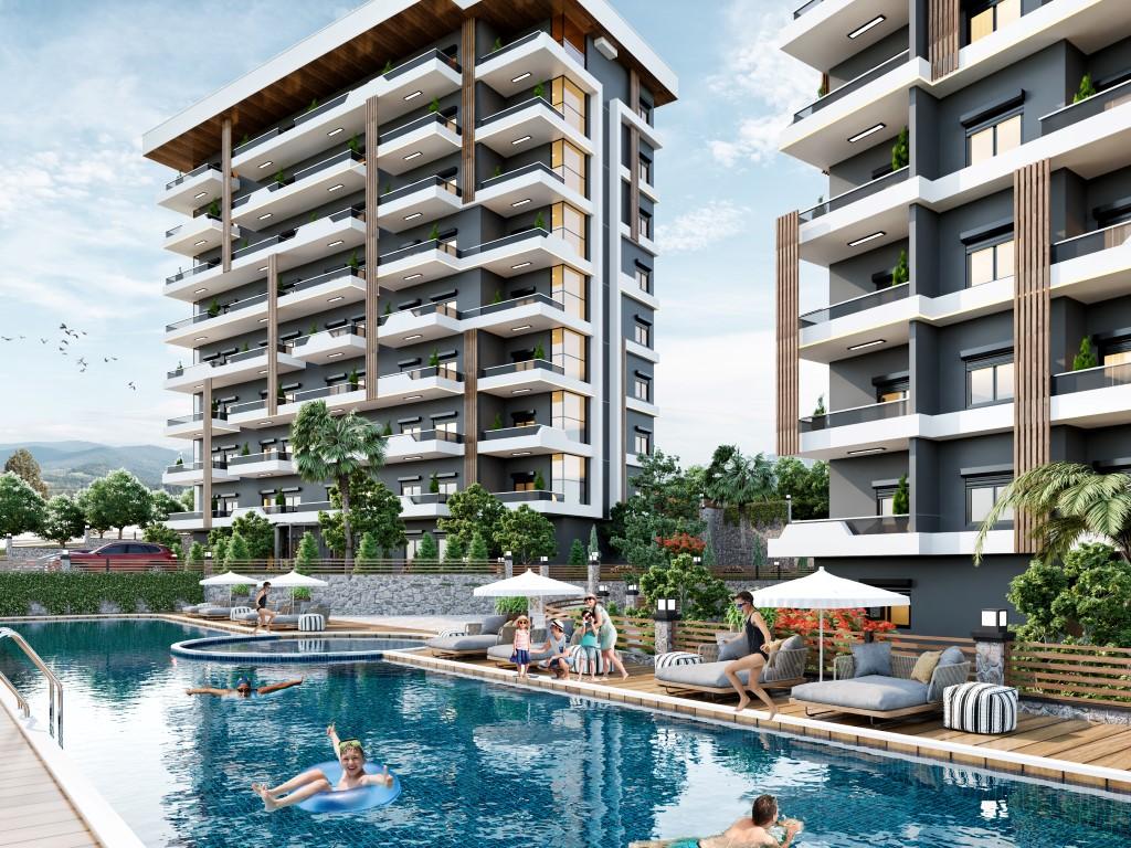 New residential complex with mountain view and modern infrastructure in Alanya (Pyjallar) - Umbrella Group - Photo 4
