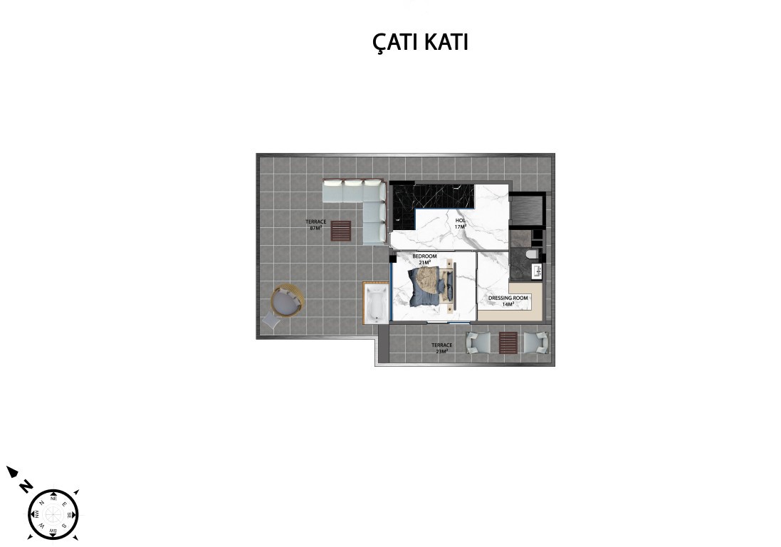 Project of new luxury villas with private pool in Kargyjak area - Umbrella Group - Photo 39