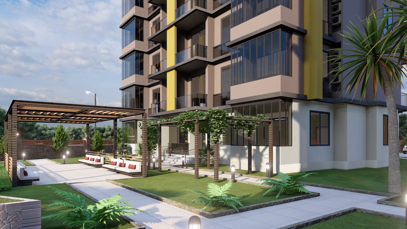 Project of a modern residential complex in the city of Mersin near the sea - Umbrella Group - Photo 8