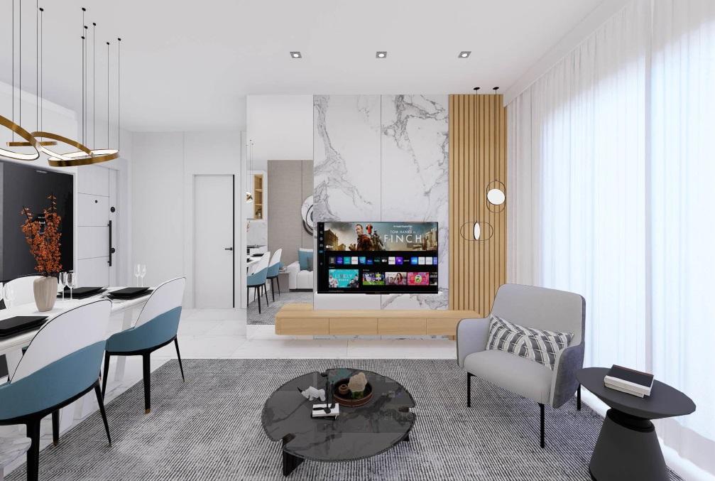 New seaside project in Tosmure with plans 1+1, 2+1 and 3+1 - Umbrella Group - Photo 19