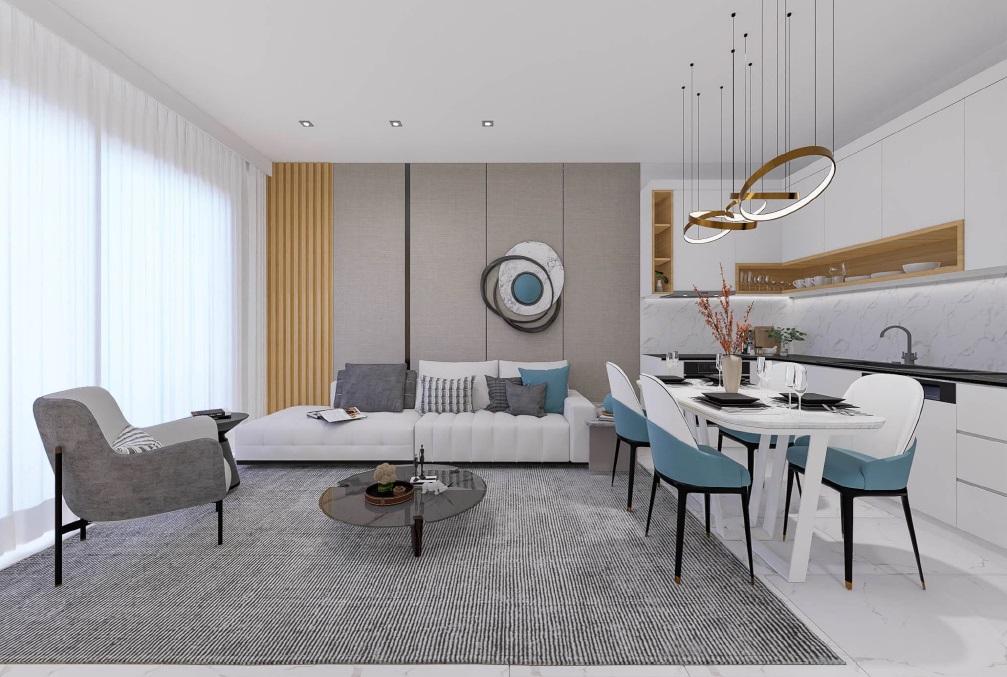 New seaside project in Tosmure with plans 1+1, 2+1 and 3+1 - Umbrella Group - Photo 20