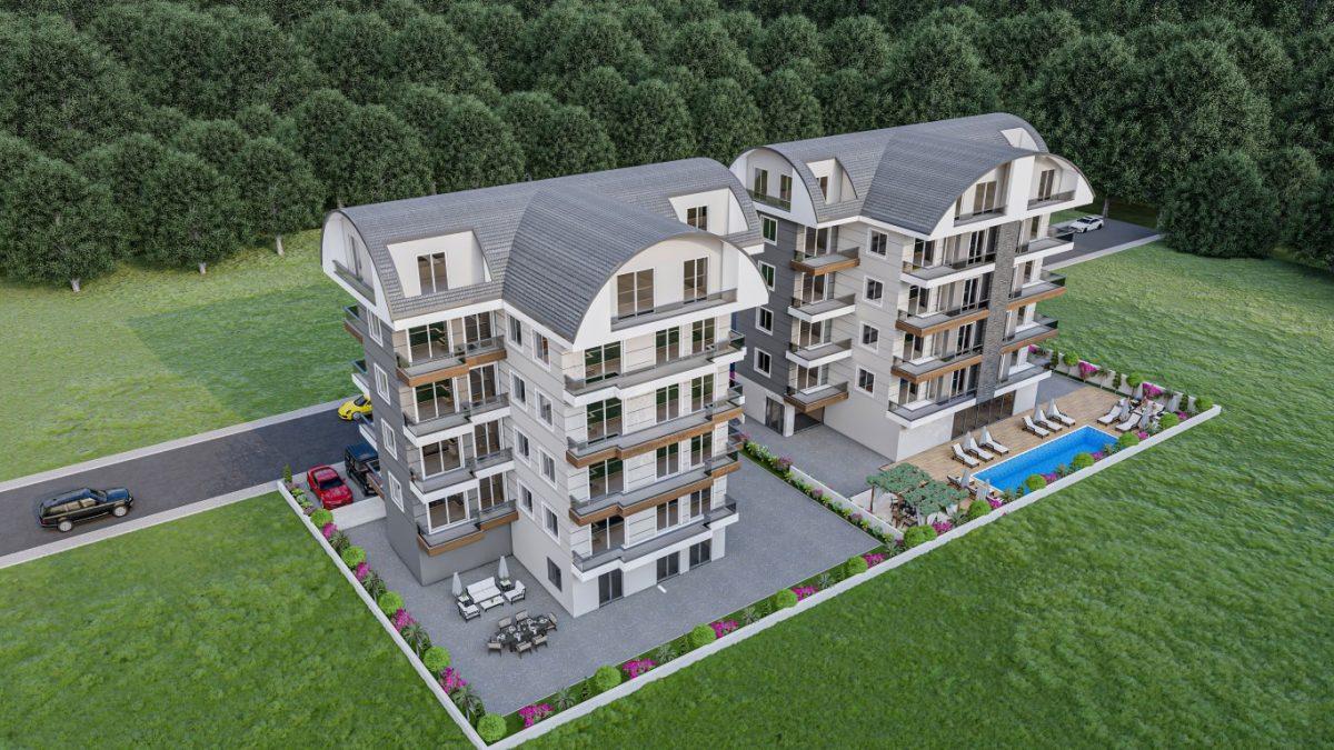 Modern project of five-storey residential complex in Pajallar district - Umbrella Group