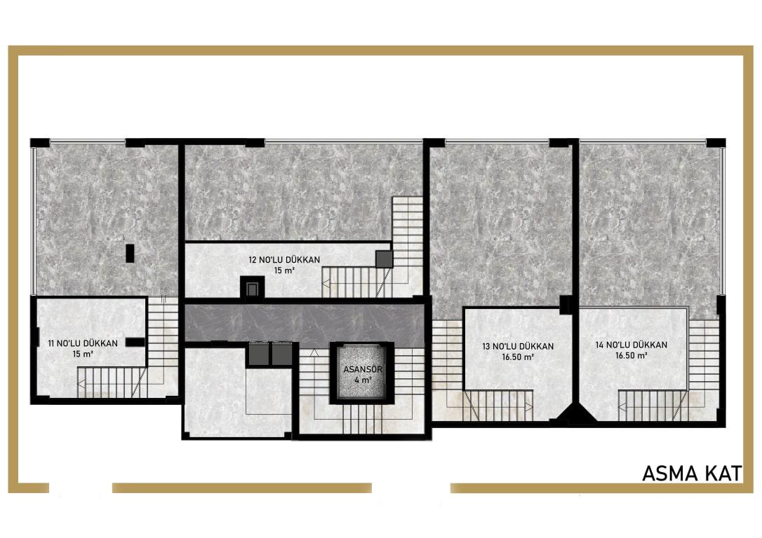 New project 200 meters from the beach in Alanya (in the Kestel area) - Umbrella Group - Photo 15