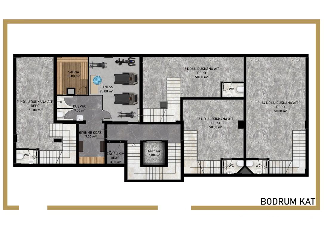 New project 200 meters from the beach in Alanya (in the Kestel area) - Umbrella Group - Photo 17