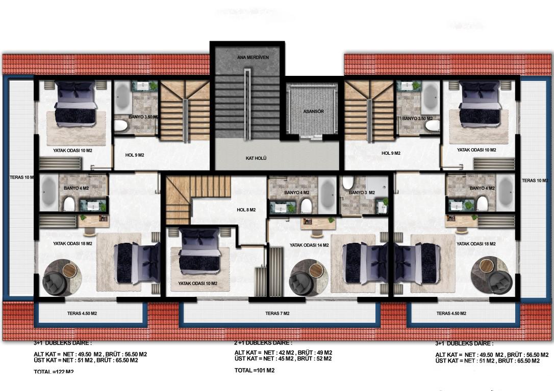New residential complex in Alanya (Oba) - Umbrella Group - Photo 13