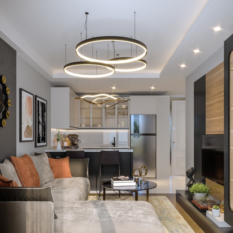 Residential complex with 1 + 1 apartments layouts  in Mersin - Umbrella Group - Photo 11