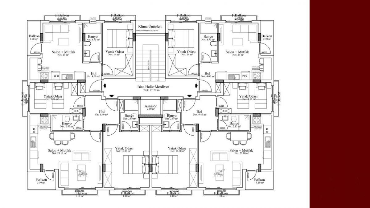 Investment project with apartments of popular planning in the center of Alanya - Umbrella Group - Photo 3