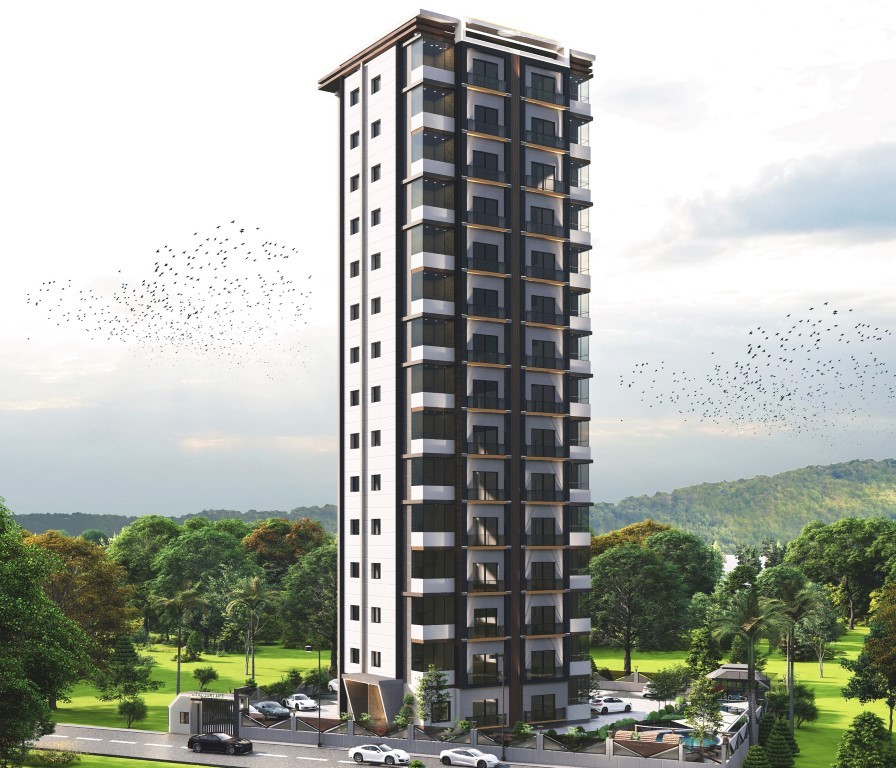 New complex with 3+1 spacious apartments in Mersin - Umbrella Group