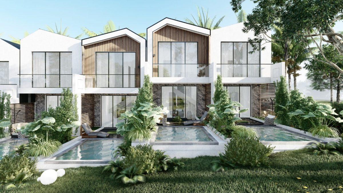 Townhouse with two bedrooms and private pool next to Batu Bolong Beach - Umbrella Group