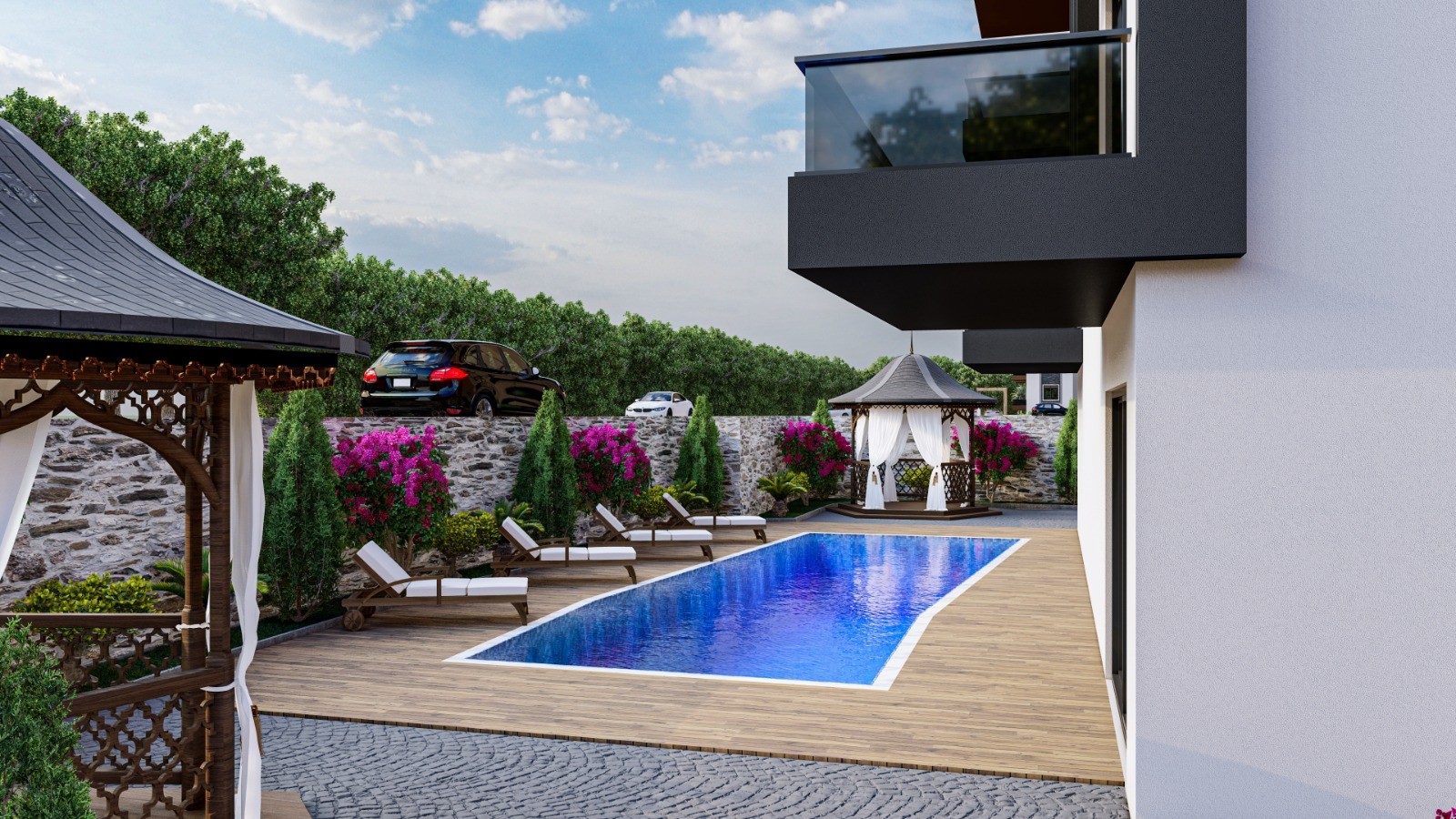 New complex under construction at a favorable price in the Avsallar region - Umbrella Group - Photo 5