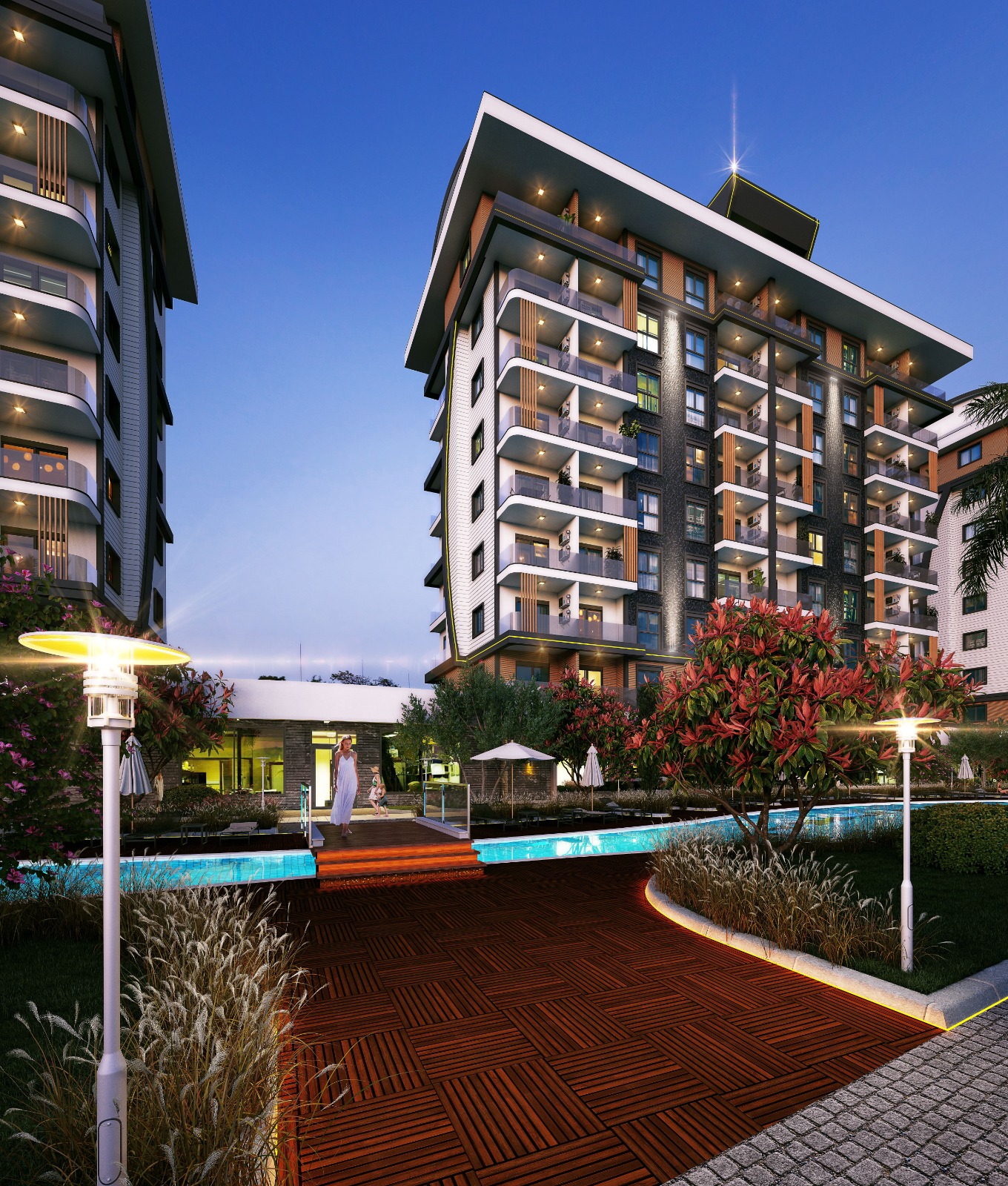 A new project of a modern residential complex with hotel infrastructure in Payallar - Umbrella Group - Photo 12
