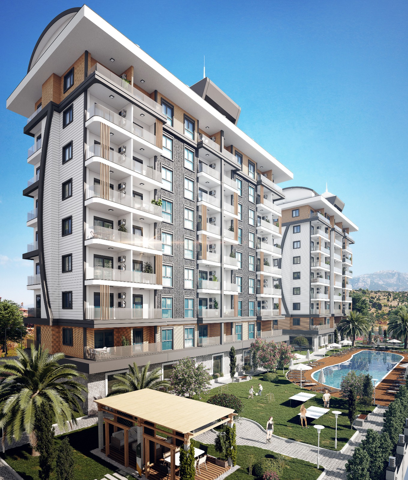 A new project of a modern residential complex with hotel infrastructure in Payallar - Umbrella Group - Photo 7