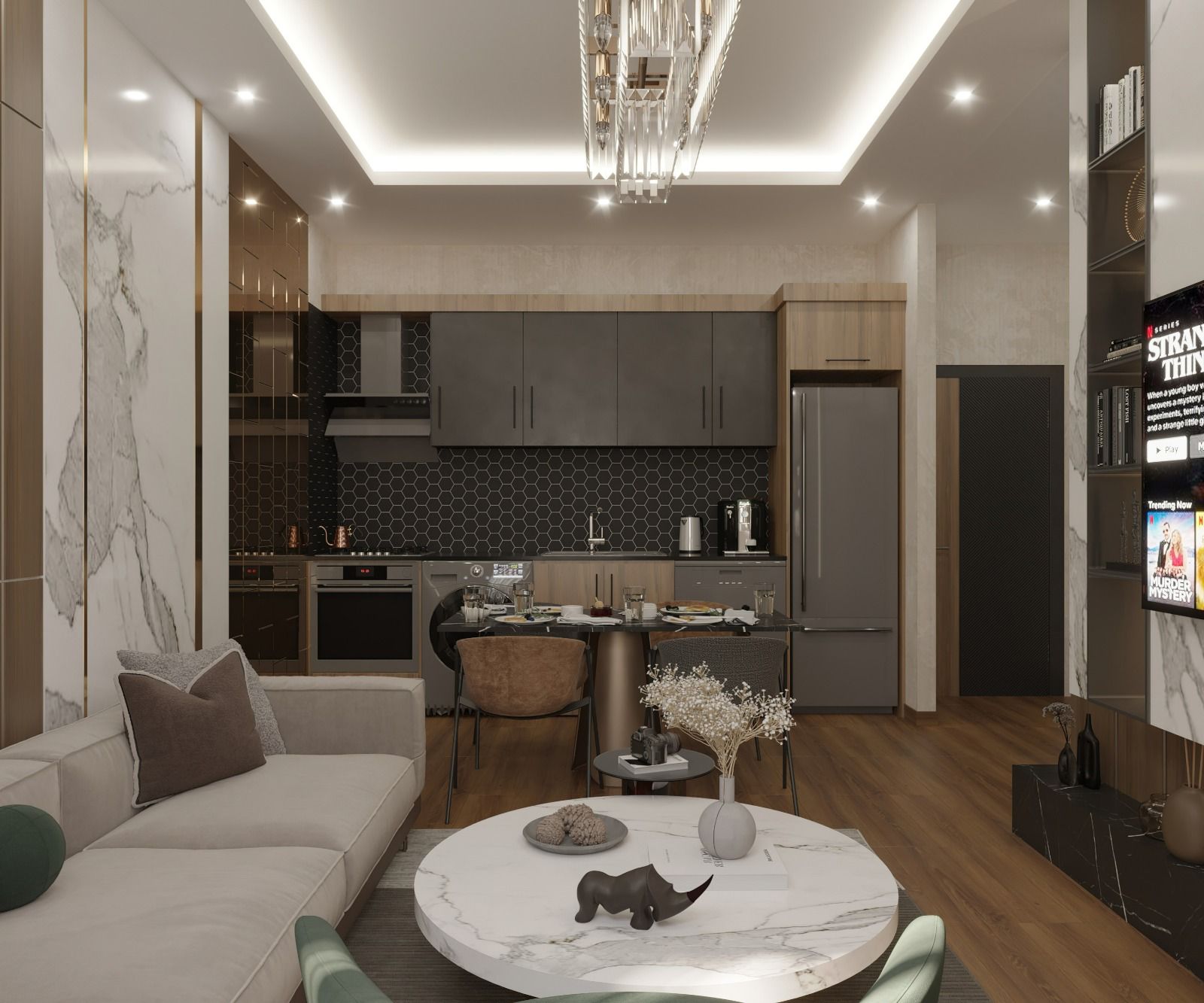 A new project of a modern residential complex with hotel infrastructure in Payallar - Umbrella Group - Photo 55
