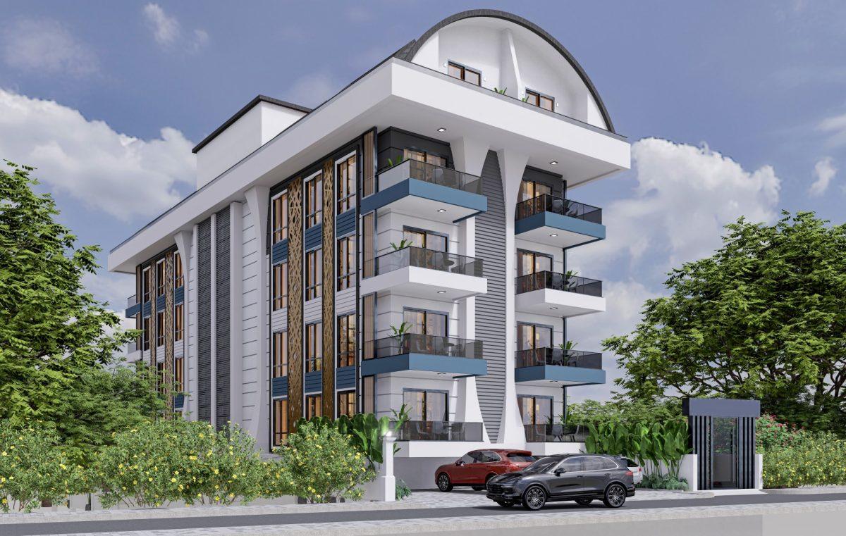 Project with 2+1 apartments in 650 meters from Cleopatra beach - Umbrella Group