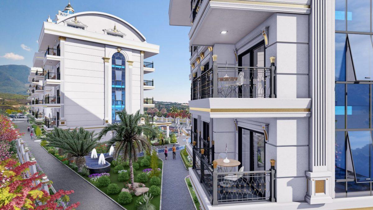 Project of a residential complex with covered parking and different plans 1+1,2+1,3+1,5+1 in the Oba district - Umbrella Group - Photo 13