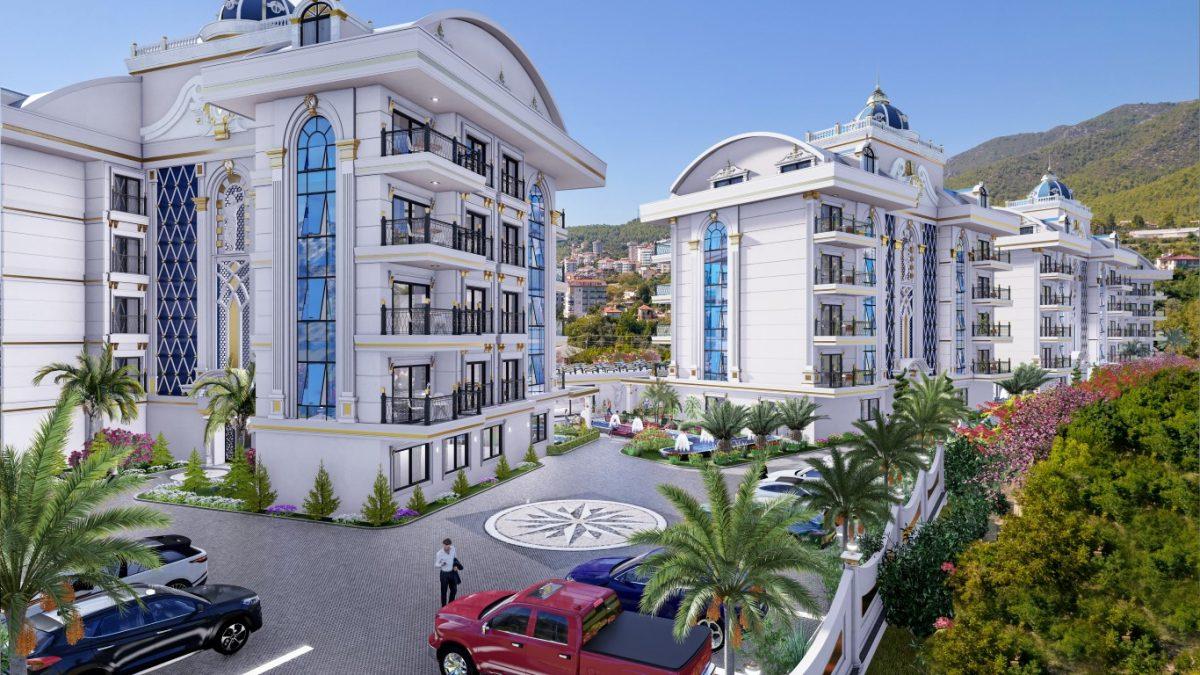 Project of a residential complex with covered parking and different plans 1+1,2+1,3+1,5+1 in the Oba district - Umbrella Group - Photo 16