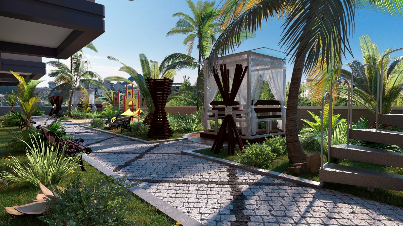 Project of modern house in the area of Oba with plans 1+1,2+1 - Umbrella Group - Photo 10