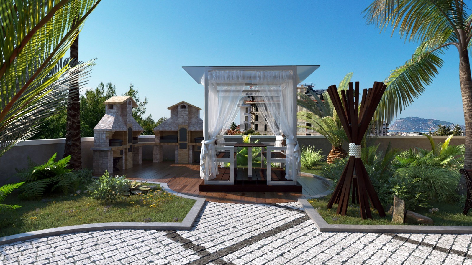 Project of modern house in the area of Oba with plans 1+1,2+1 - Umbrella Group - Photo 11