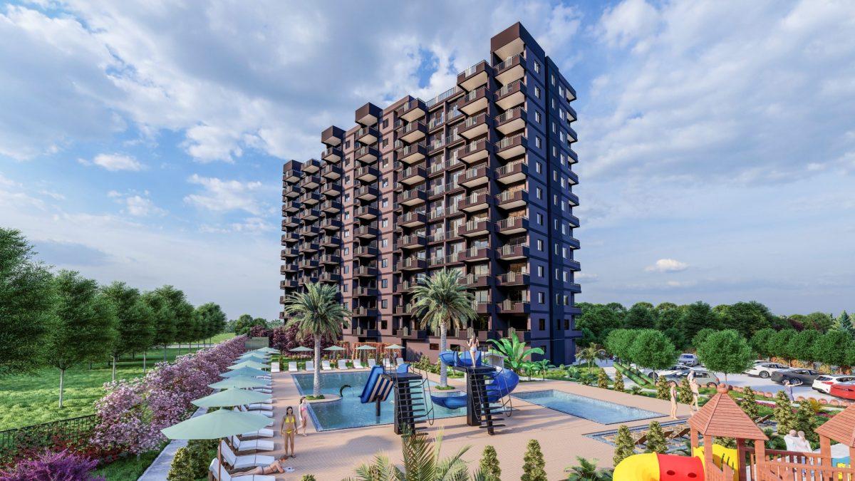 Project residential complex 200 meters from the beach of Mersin - Umbrella Group