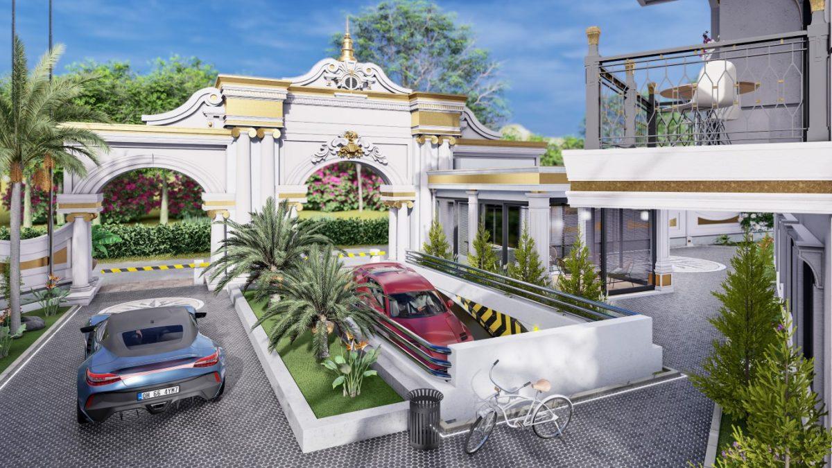 Project of a residential complex with covered parking and different plans 1+1,2+1,3+1,5+1 in the Oba district - Umbrella Group - Photo 5