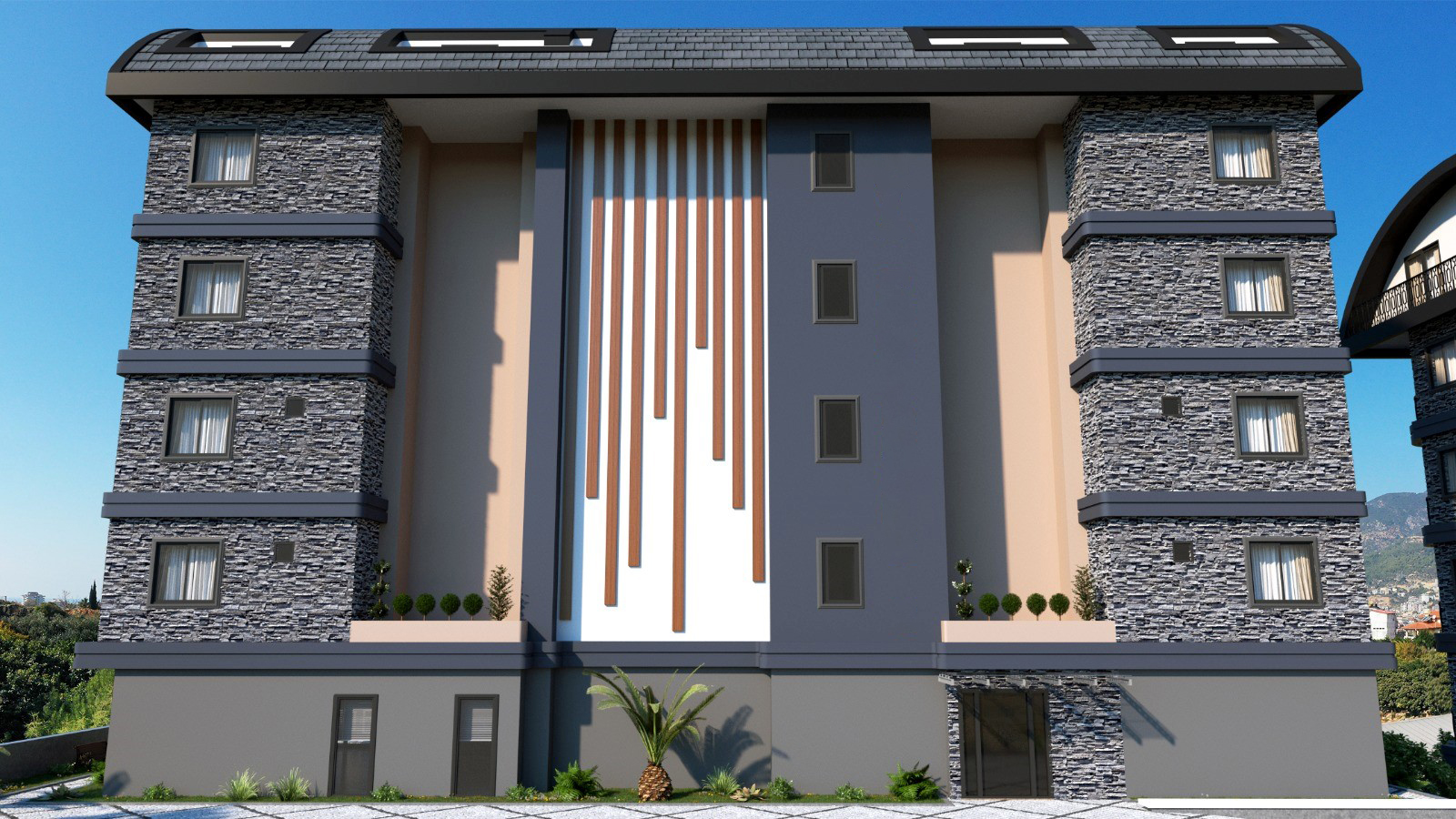 Project of modern house in the area of Oba with plans 1+1,2+1 - Umbrella Group - Photo 8