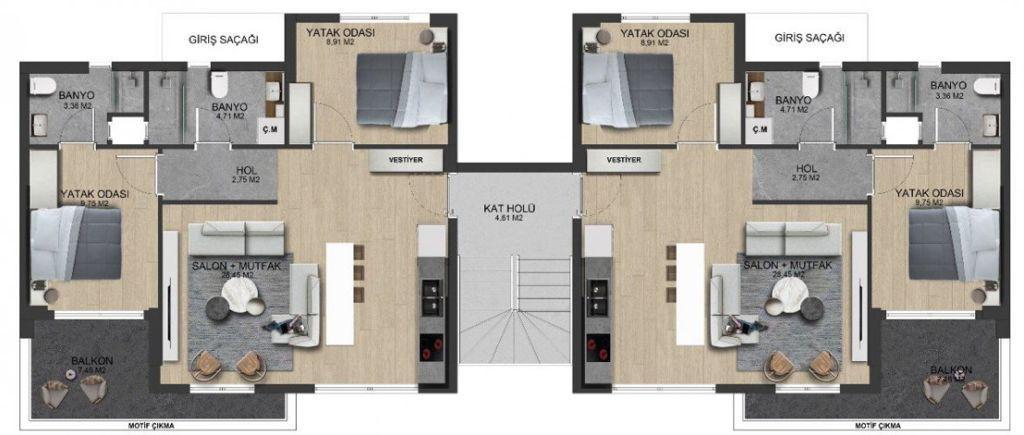 Project with stunning species characteristics 400 meters from the sea - Umbrella Group - Photo 18