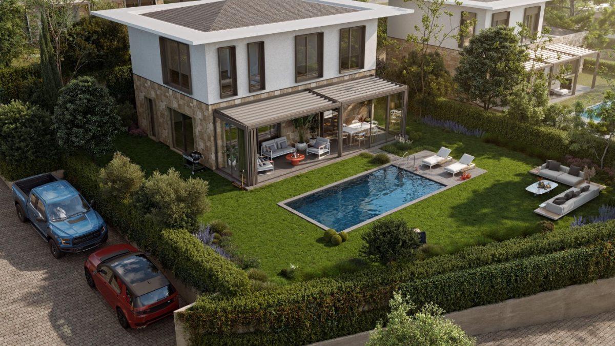 New project villas with private pool in Urla area - Umbrella Group - Photo 4