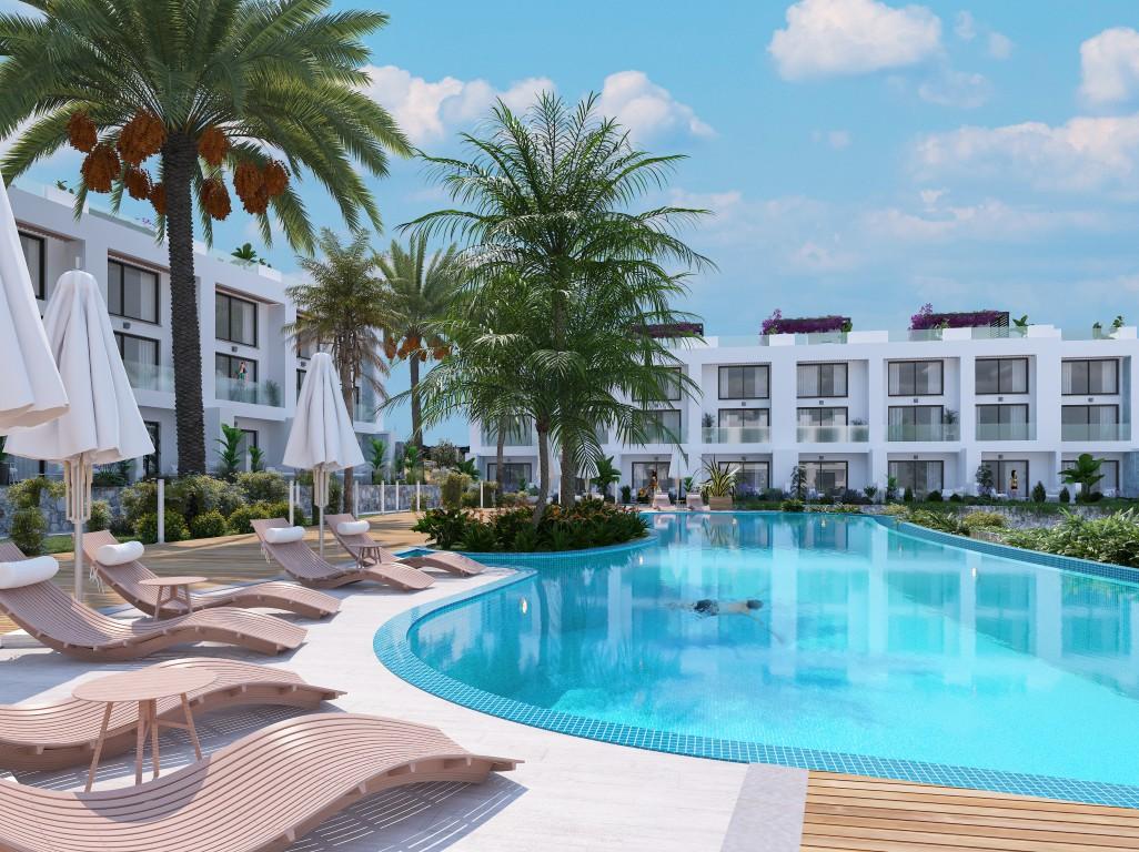 New residential complex with private swimming pools in Northern Cyprus - Umbrella Group
