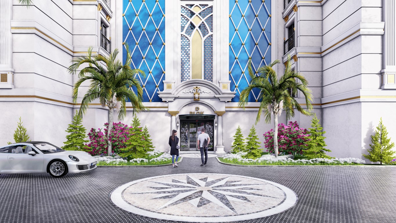 Project of a residential complex with covered parking and different plans 1+1,2+1,3+1,5+1 in the Oba district - Umbrella Group - Photo 41