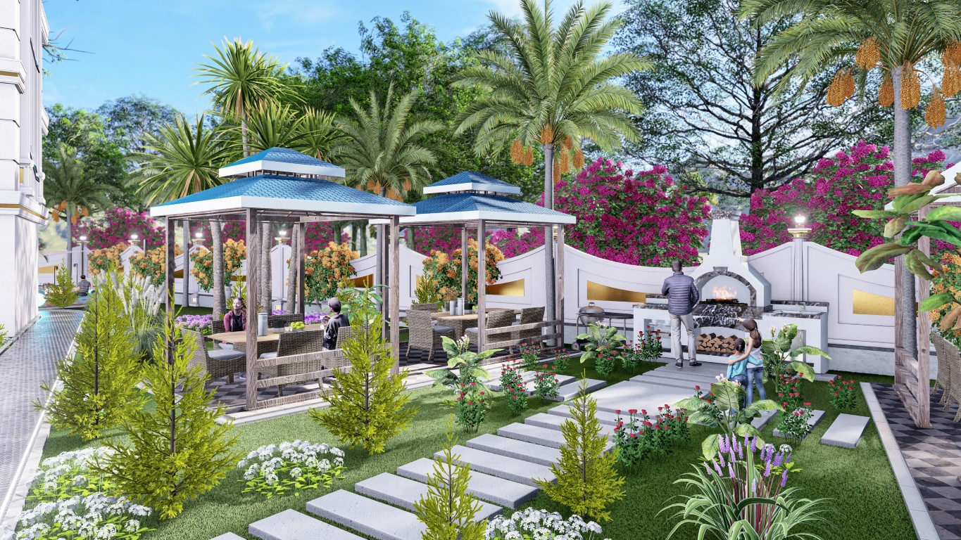 Project of a residential complex with covered parking and different plans 1+1,2+1,3+1,5+1 in the Oba district - Umbrella Group - Photo 44