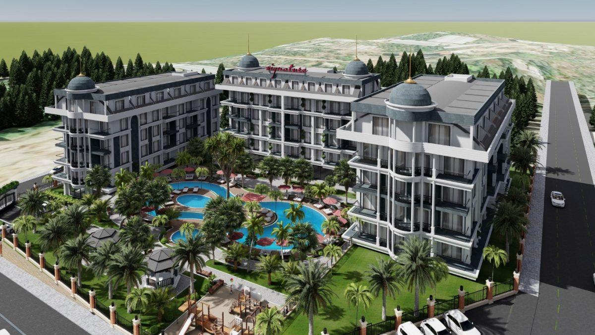 New project in classical style with rich infrastructure SİGNATURE in Oba - Umbrella Group