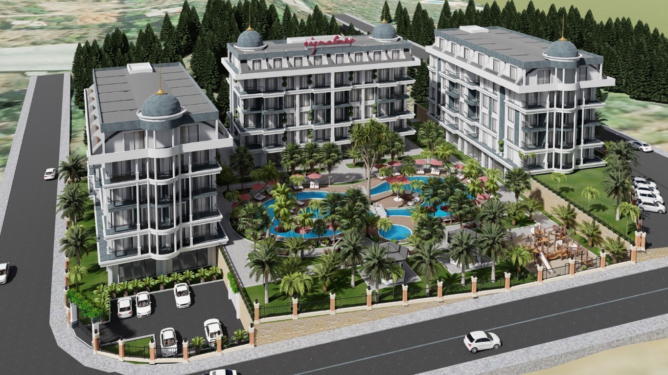 New project in classical style with rich infrastructure SİGNATURE in Oba - Umbrella Group - Photo 3
