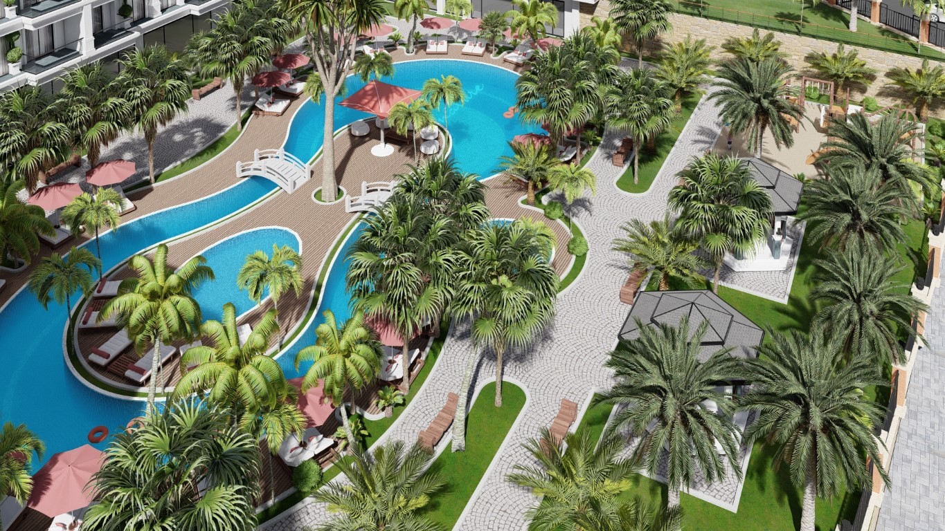 New project in classical style with rich infrastructure SİGNATURE in Oba - Umbrella Group - Photo 12