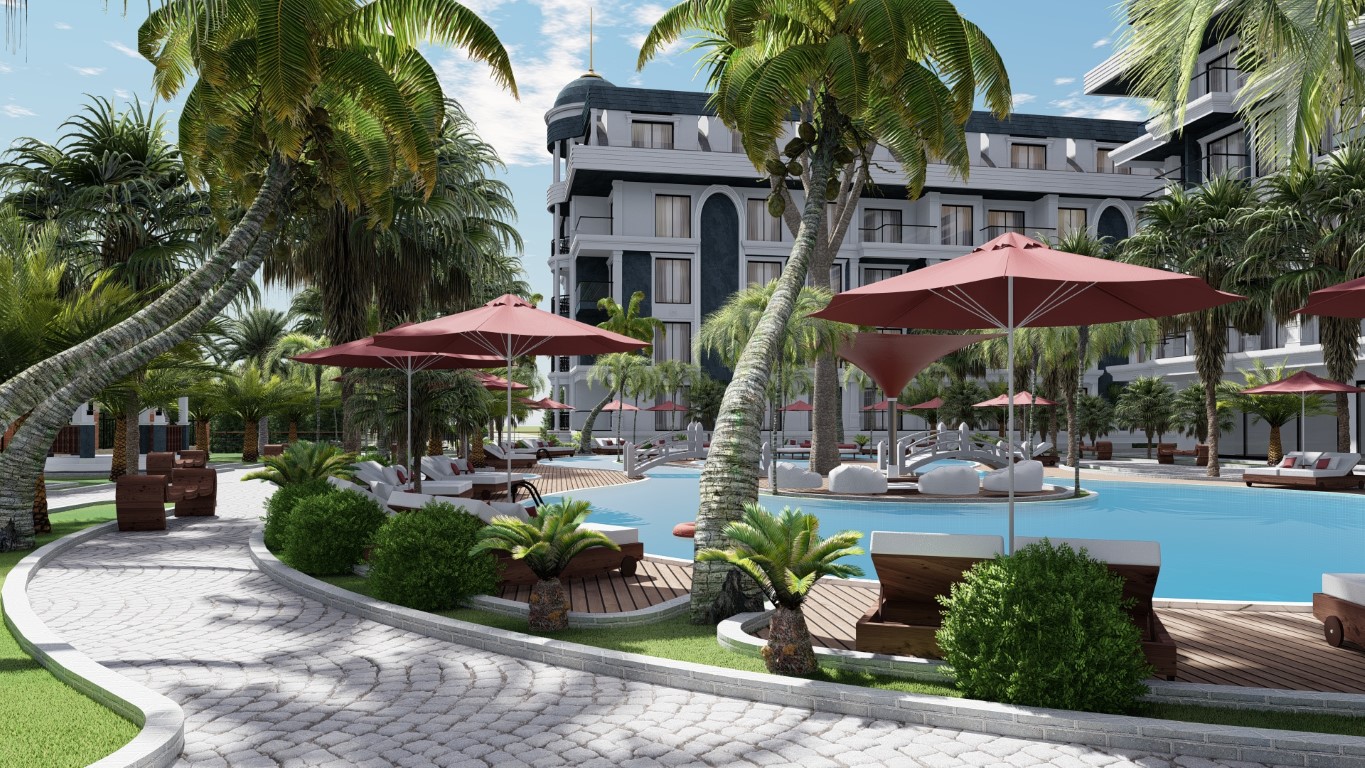 New project in classical style with rich infrastructure SİGNATURE in Oba - Umbrella Group - Photo 14