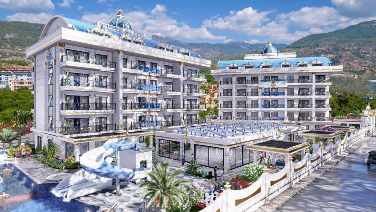 Project of a residential complex with covered parking and different plans 1+1,2+1,3+1,5+1 in the Oba district - Umbrella Group - Photo 11